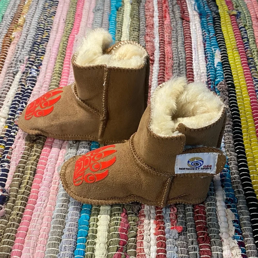 Winter Furr Baby Boots Large